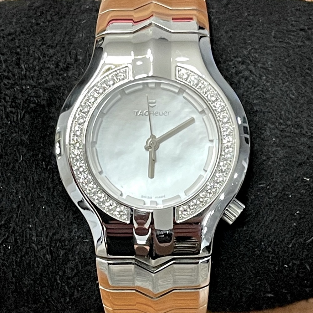 Tag Heuer Alter Ego Ladies .5 Diamond Swiss Quartz Watch Sapphire Crystal WP1317